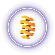 A circular icon with a central shape, representing a kidney and TAPPEYO, an FDA-approved treatment for IgA nephropathy aimed at reducing the loss of kidney function.