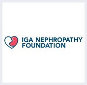 Logo of the IgA Nephropathy Foundation, an organization dedicated to supporting patients and caregivers affected by IgAN.