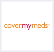 The CoverMyMeds logo, representing an electronic enrollment form service to help healthcare providers start patients on TAPPEYO.